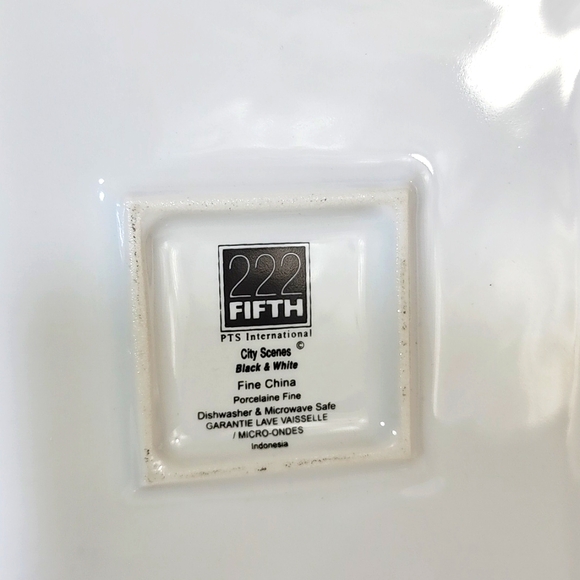 Square appetizer place 8x8. City scene Venice - Picture 4 of 4